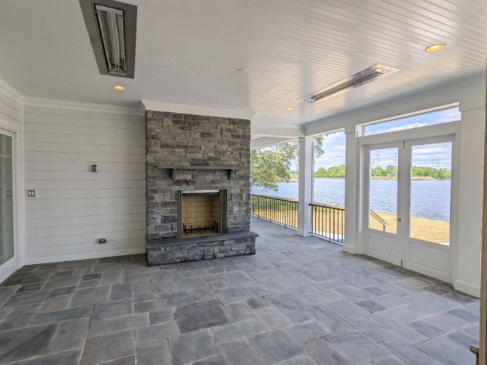 Shore-Line Palski fireplace porch